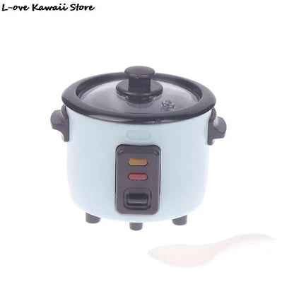 Miniature Dollhouse Furniture Set For Dolls House Mini Toy Kit Accessories TV Kitchen Home Fridge Kids Pretend Play Diy Figurine by Smarsty