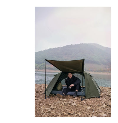 MOBI GARDEN Camping Backpacking Tent Waterproof Rainproof Hiking Silver Coated Sun Protection Easy Set Up by Smarsty