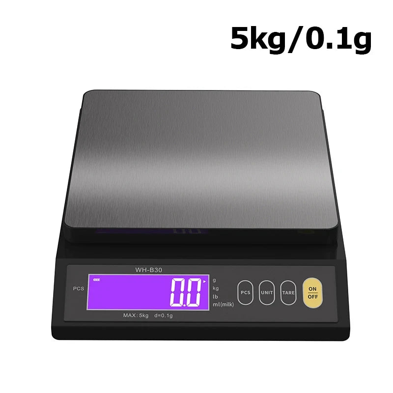Digital Kitchen Scale with Waterproof Design and LCD Display - Smarsty