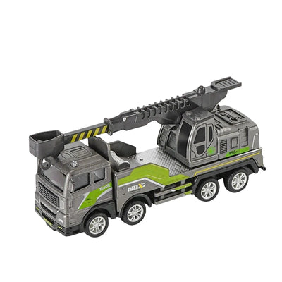 1/50 Model Car Bulldozer Truck Excavator Crane Forklift Construction Engineering Vehicle Toys for Boys Children Educational Toys by Smarsty
