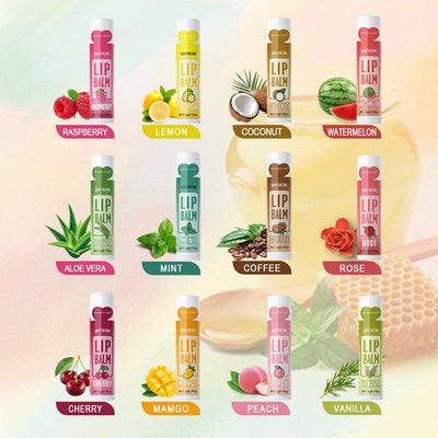 36PCS Deep Moisturizing Lip Balm Set for Bright Lips - Smarsty