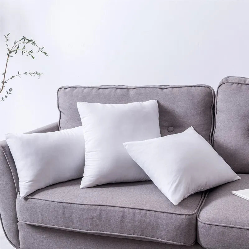 Standard White Bounce Back Pillow Cushion for Home Decor - Smarsty