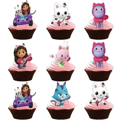 Disney Gabby's Dollhouse Birthday Party Tableware Set - Smarsty