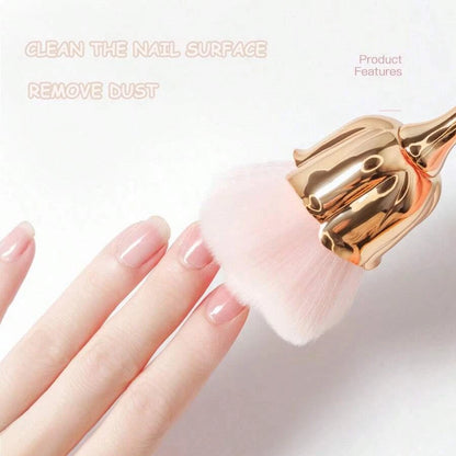 Beauty Flower Nail Brush for Manicure and Art - Smarsty
