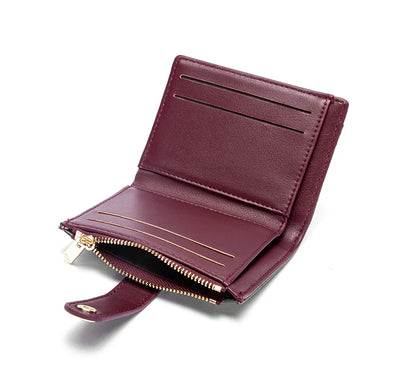 CH Women's Wallet Premium Sense Fashion Women's Card Bag Temperament Convenient Carrying Women's Small Bag Elegant High Quality - Smarsty