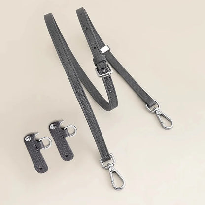 Leather Replacement Crossbody Bag Strap For Longchamp Mini Bag Shoulder Strap Without Punching Modification Bag Accessories