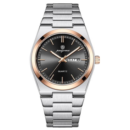Luxury Waterproof Quartz Men's Watch with Luminous Features - Smarsty