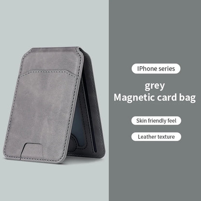 MagSafe Leather Wallet Case for iPhone Card Holder - Smarsty