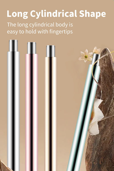 Cat Eye Nail Art Magnetic Tool Cylindrical Stick with Ball Magnet Manicure Accessory for Glass Bead Effects Fits UV Gel Polish - Smarsty