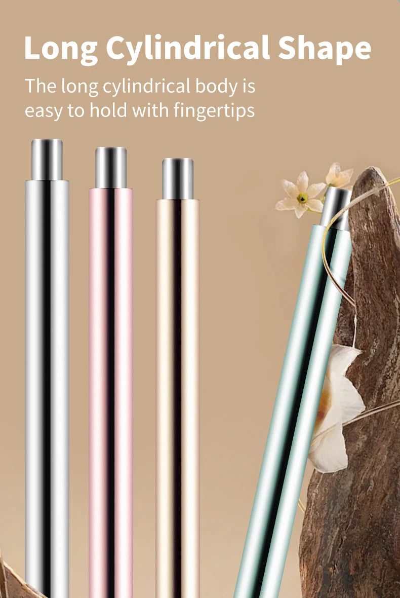 Cat Eye Nail Art Magnetic Tool Cylindrical Stick with Ball Magnet Manicure Accessory for Glass Bead Effects Fits UV Gel Polish - Smarsty