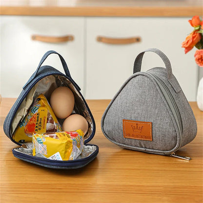 Triangular Insulated Lunch Bag Keeps Food Fresh All Day - Smarsty