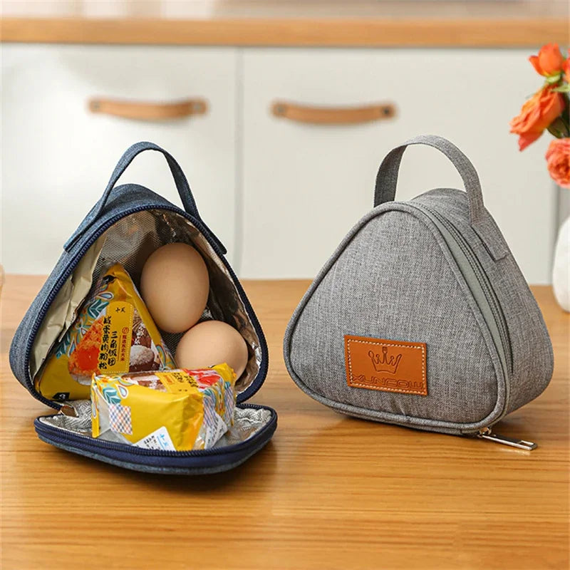 Triangular Insulated Lunch Bag Keeps Food Fresh All Day - Smarsty