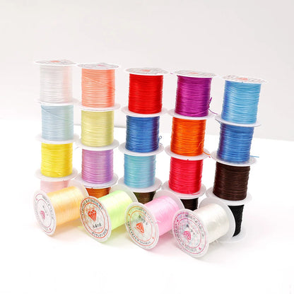 Strong Elastic Beading Cord 1mm 10m Durable Stretch - Smarsty