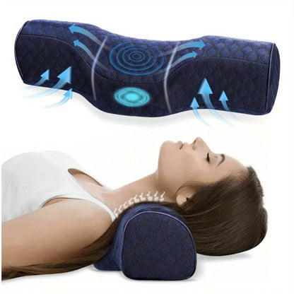 Orthopedic Neck Pillow with Soft Memory Foam Support - Smarsty