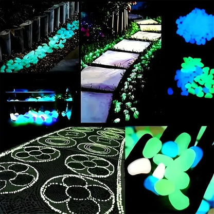 Glow in the Dark Garden Pebbles for Beautiful Outdoor Decor - Smarsty