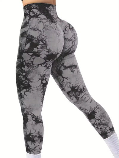 Women Yoga Pants Sport Leggings Seamless High Waist Push Up Woman Tights Fitness Workout Leggins Gym Clothing - Smarsty