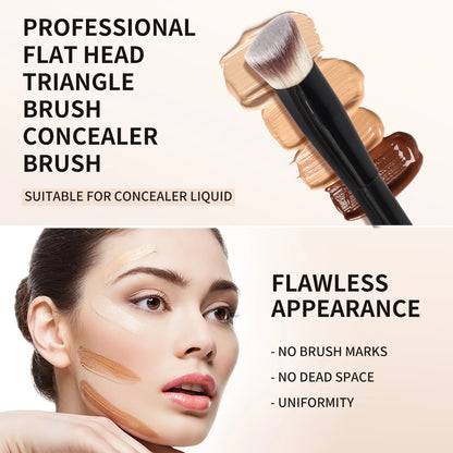 MAANGE 2PCS Flawless Makeup Brush Set for Liquid and Cream - Smarsty