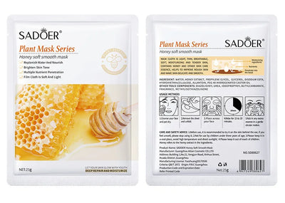 Natural Plant Face Masks for Deep Hydration and Firming - Smarsty