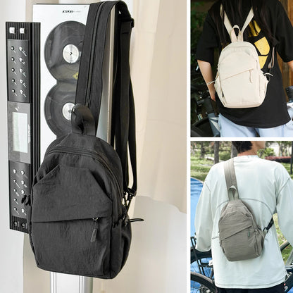 Lightweight Nylon Crossbody Bag Unisex Chest Pack Travel - Smarsty
