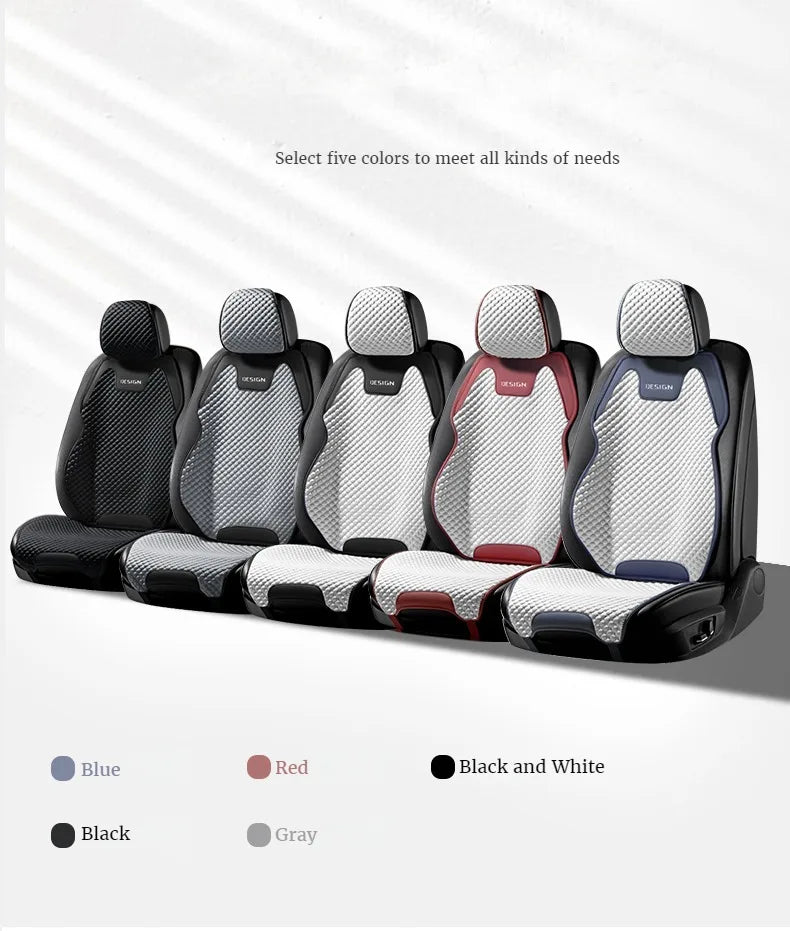 Ice Silk Car Seat Cushion With Ventilation For Comfort - Smarsty