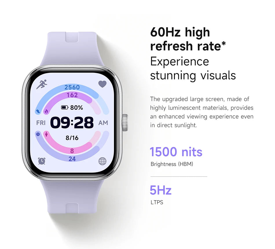Xiaomi Redmi Watch 5 with Bluetooth Calling and AMOLED Screen - Smarsty