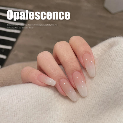 Milky White Gel Nail Polish for Professional Nail Art - Smarsty