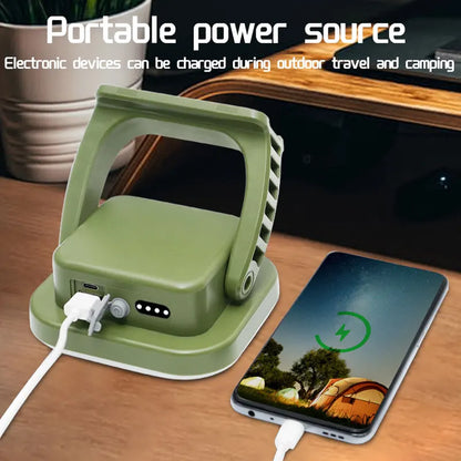 MOSLIGHTING Solar Chargin Tent Strong Light with Magnet Zoom Portable Torch Camping lantern Work Maintenance Lighting 80W LED
