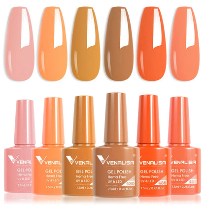 Venalisa HEMA Free Jelly Pink Nail Gel Kit - Smarsty