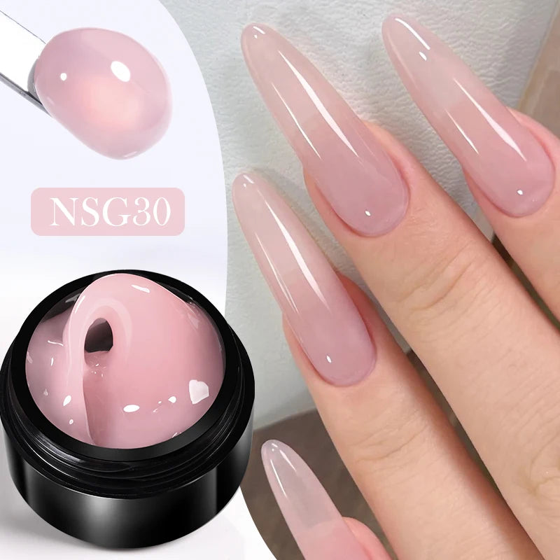 Born Pretty Clear Non Stick Nail Extension Gel - Smarsty