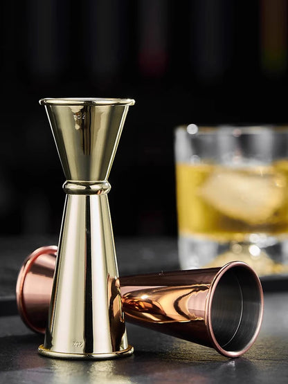 Dual Shot Stainless Steel Jigger for Perfect Cocktails - Smarsty