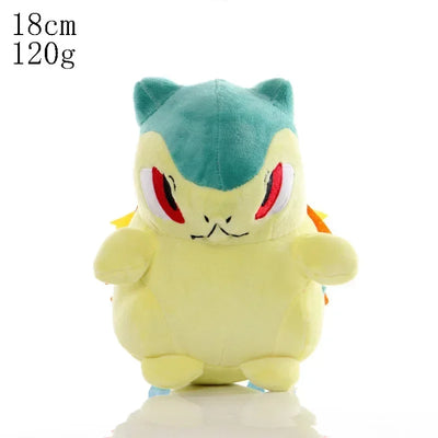 Pokemon Pikachu Pichu Charmander Bulbasaur Squirtle Psyduck Eevee Plush Soft Stuffed Animals Peluche Plushie Toy Small Doll - Smarsty