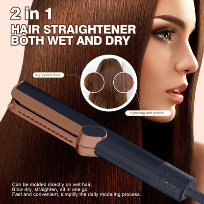 2in1 Professional Hair Straightener and Dryer with Anion Technology - Smarsty