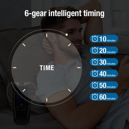 Electric Muscle Stimulator with Built-In Battery for Pain Relief - Smarsty