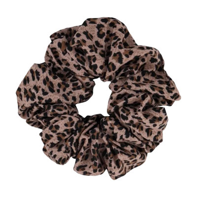Leopard Print Scrunchie High Elastic Hair Tie Elegant - Smarsty