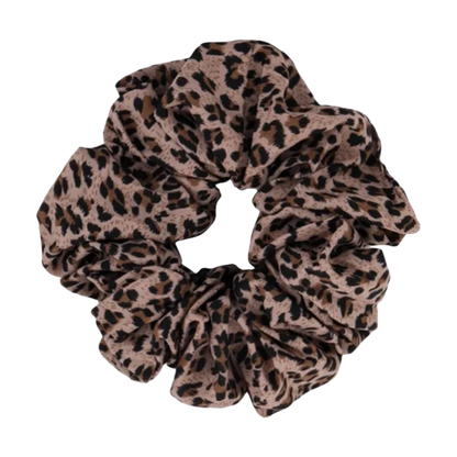 Leopard Print Scrunchie High Elastic Hair Tie Elegant - Smarsty