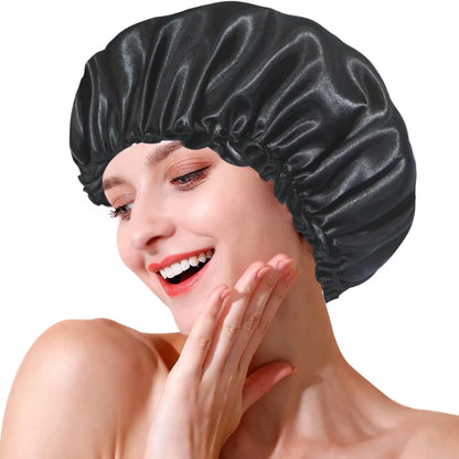 Heat Free Hair Curler Satin Silk Cap Set - Smarsty