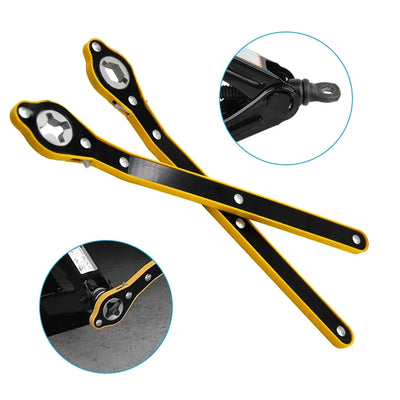 Auto Labor Saving Jack Ratchet Wrench Tire Jack Removal Wrench Cross car Labor Saving Wrench Rocker Arm - Smarsty