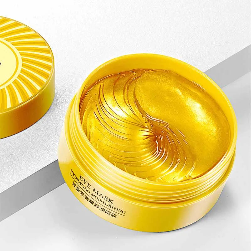 60pcs BIOAQUA Collagen Eye Mask Moisturizing Firming Anti Dark Circles Eyes Care Gel Masks Eyepatch Beauty skincare Eye Patches - Smarsty