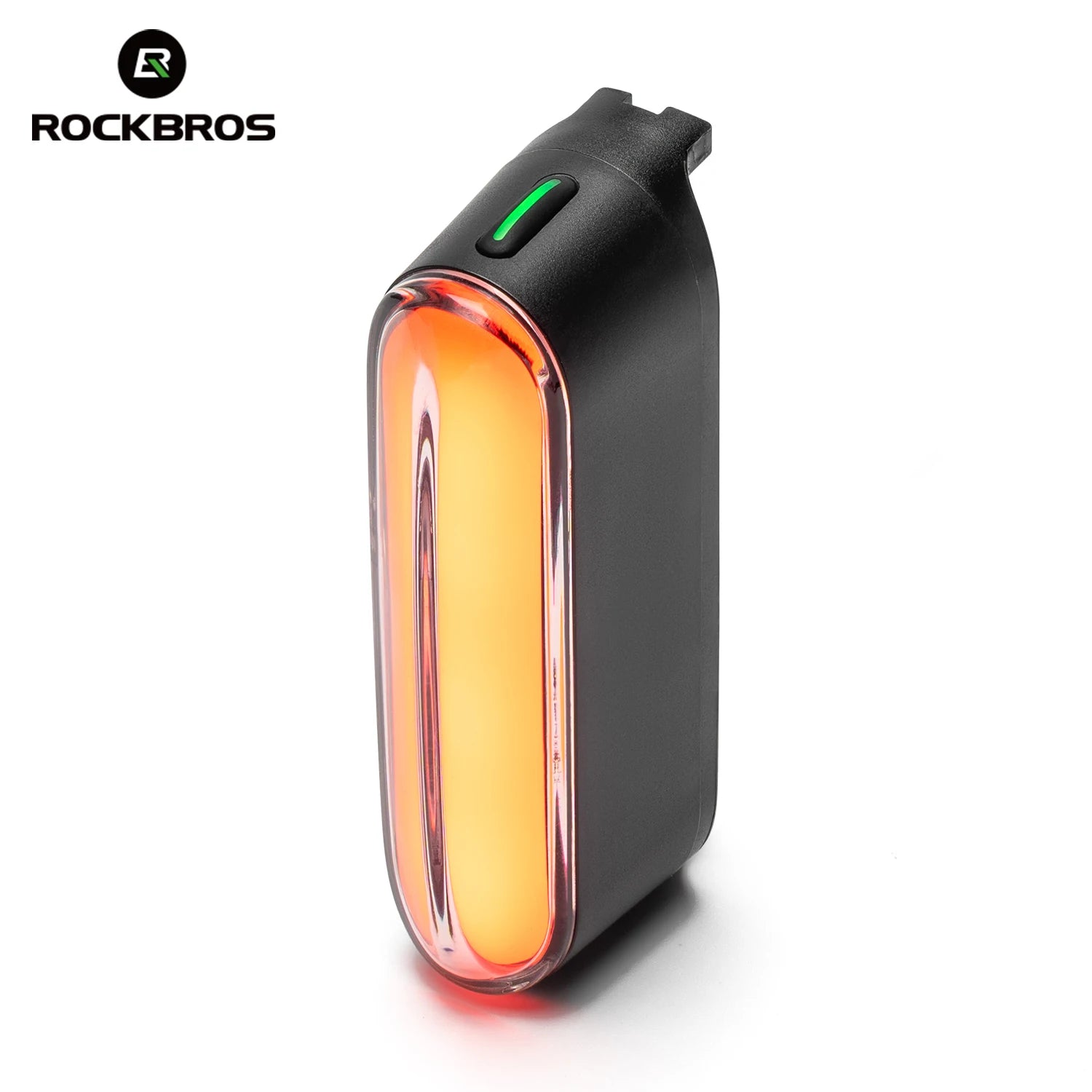 ROCKBROS Bicycle Light Magnetic Smart Tail Light Type-C Charge 7 modes 400mAh LED Lamp Beads Intelligent Brake Sensor Function - Smarsty
