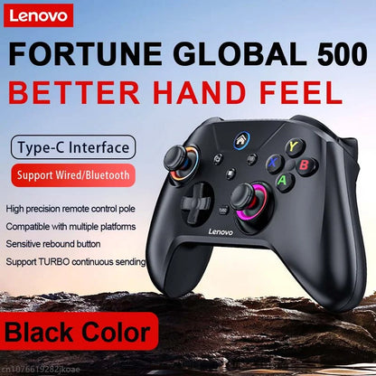 Lenovo S02 Wireless Bluetooth Gamepad with RGB Lighting - Smarsty