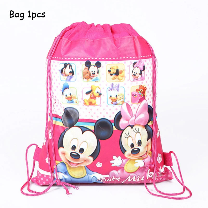 Minnie Mouse Birthday Party Disposable Tableware Set - Smarsty
