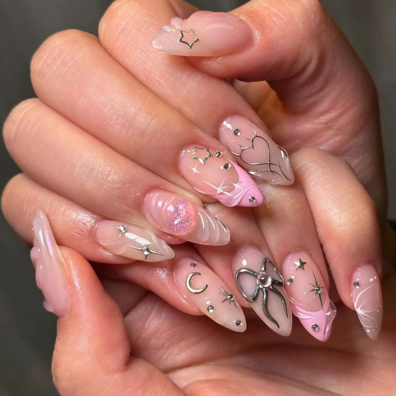 24Pcs Cute Strawberry French Press On Nails - Smarsty