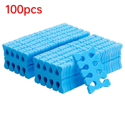 Soft Sponge Nail Art Toe Separators for Perfect Pedicures - Smarsty