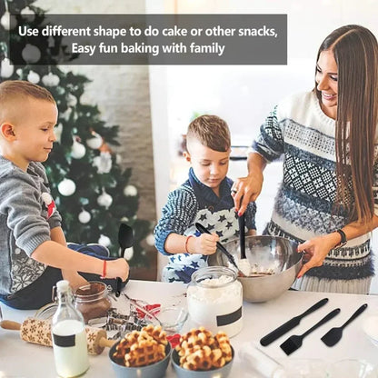 Silicone Spatula Set for Baking Non Stick Heat Resistant - Smarsty