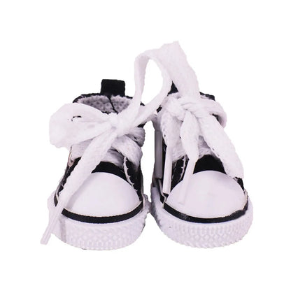 3.8cm Doll Shoes For labubu 17cm Plush Doll Clothes Accessories Girl's Toys ,Christmas Festival Birthday Gift