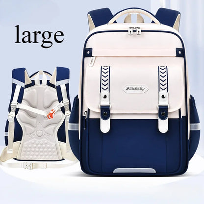 Waterproof Kids School Backpack With Orthopedic Support - Smarsty