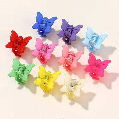 Colorful Mini Butterfly Hair Clips Secure Hold For Girls - Smarsty