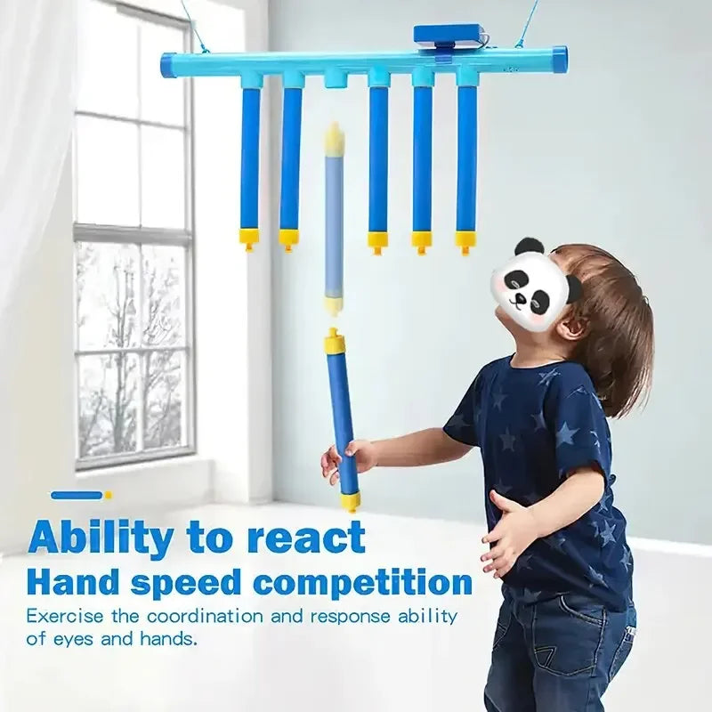 Challenge Falling Sticks Game Kids Stick Catching Toy Training Reaction Ability Educational Parent-Child Interactive Toy Sports - Smarsty
