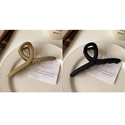 Large Matte Hair Claw Clips For Women Strong Hold Comfort - Smarsty
