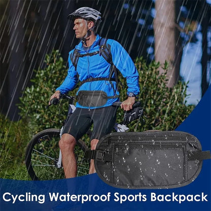 1pcWaterproof Anti-theft Invisible Running Waist Bag Multi-functional Ultra-thin Travel Cell Phone Bag For Men Women Cycling Bag - Smarsty